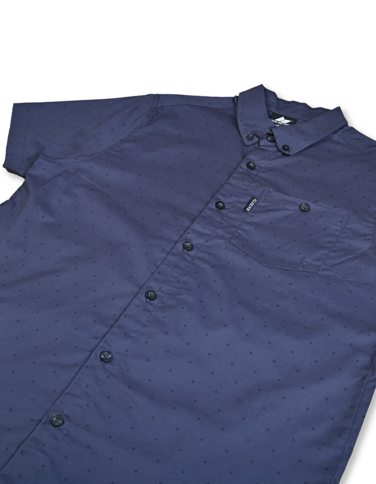 Picture of POLO WOVEN SHORT SLEEVES ( DARK GRAY )