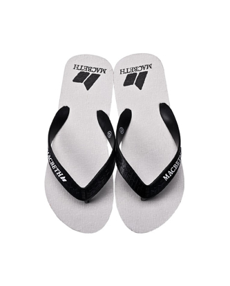 Show details for Macbeth Men's Flip Flops - white