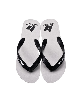 Show details for Macbeth Men's Flip Flops - white