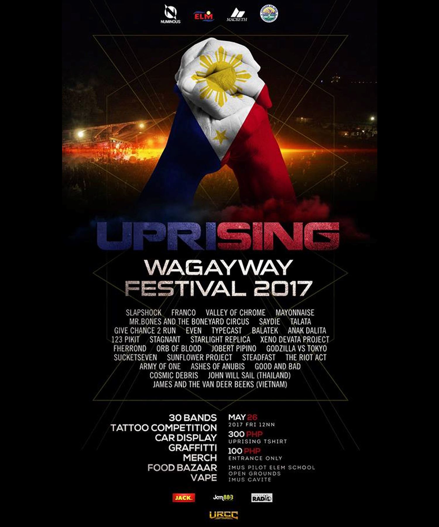 Uprising Wagayway Festival 2017: What you need to know