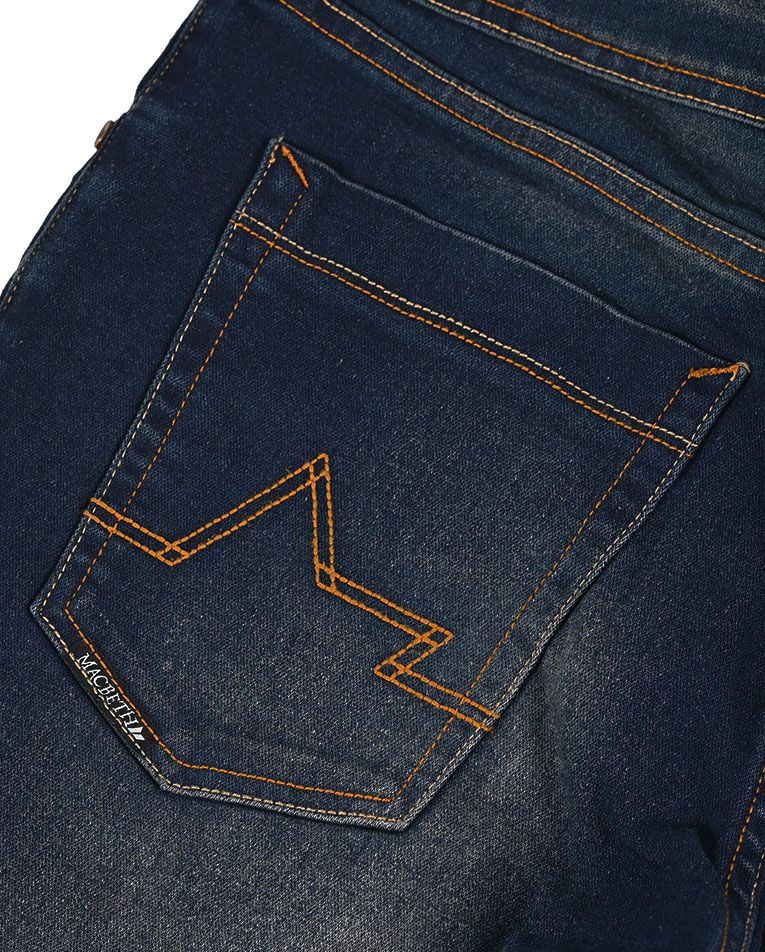 Picture of DARK ENZYME-LOW WAIST SLIM FIT JEANS