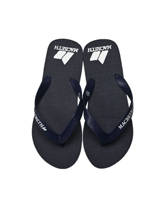 Show details for Macbeth Men's Flip Flops - NAVY BLUE