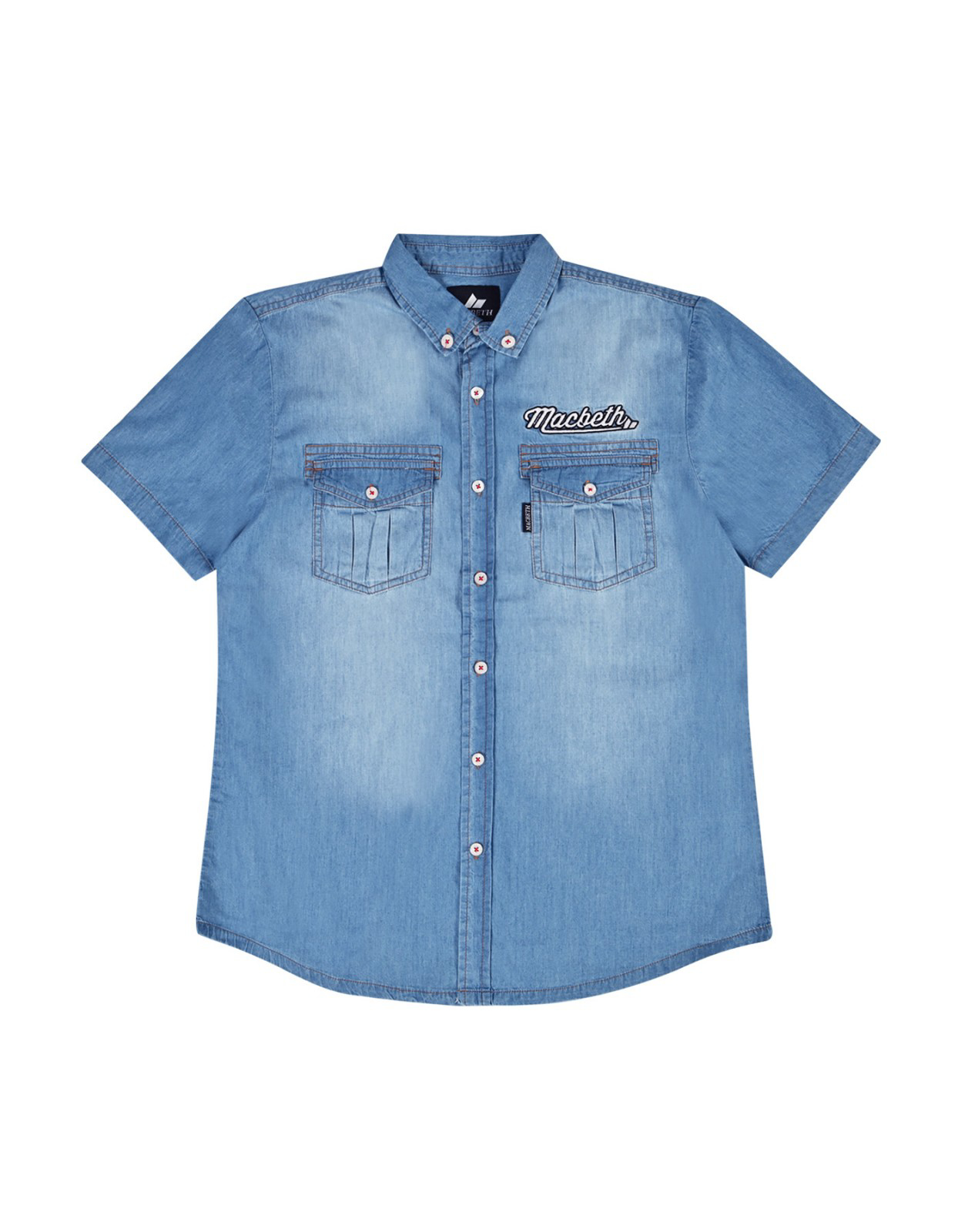 Picture of LIGHT CHAMBRAY POLO