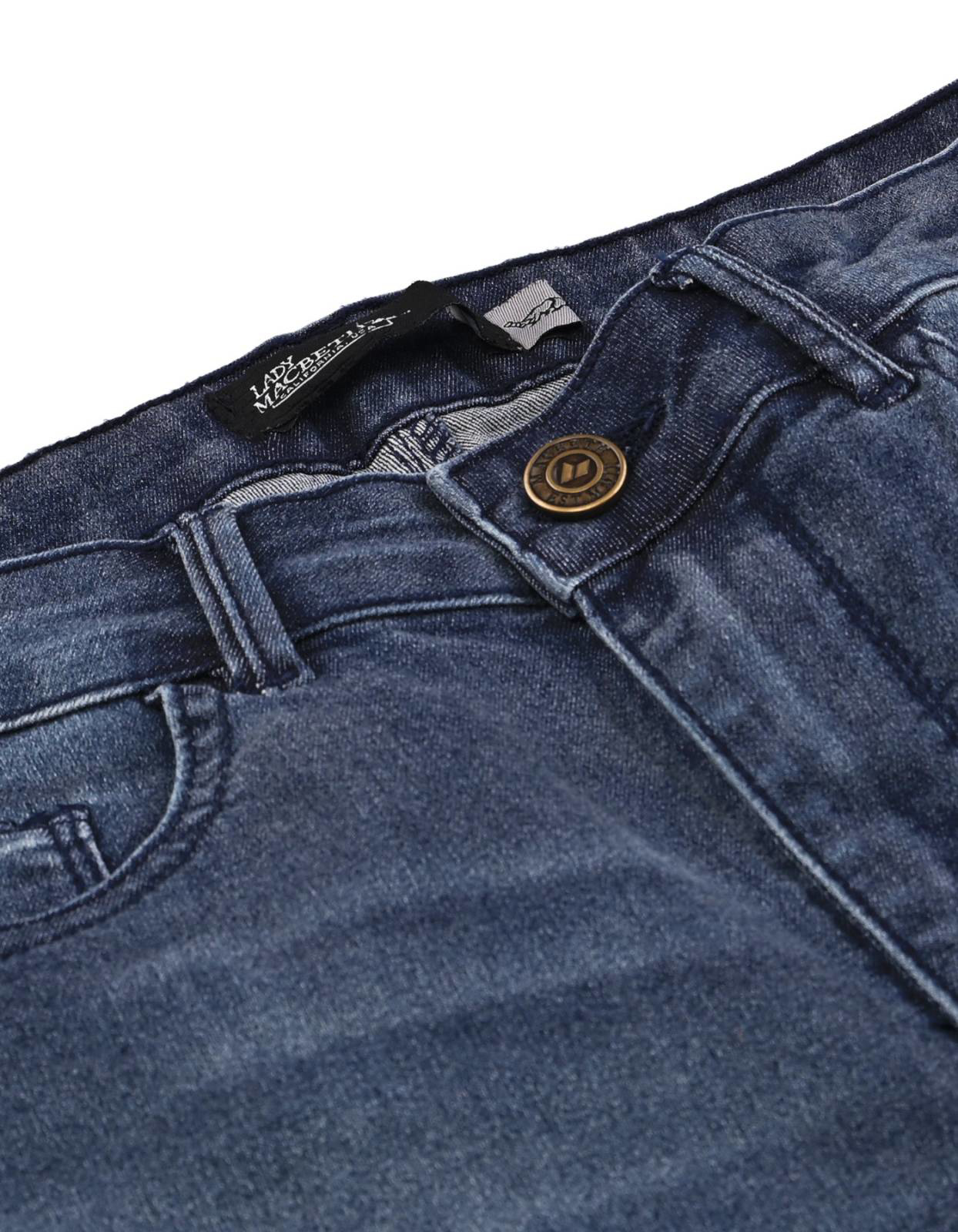 Picture of HIGH WAIST DENIM SHORTS