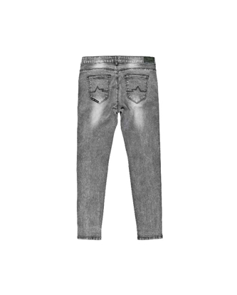 Show details for Mid Waist Ankle Skinny - Storm Wash