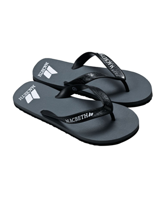 Show details for Macbeth Men's Flip Flops - grey