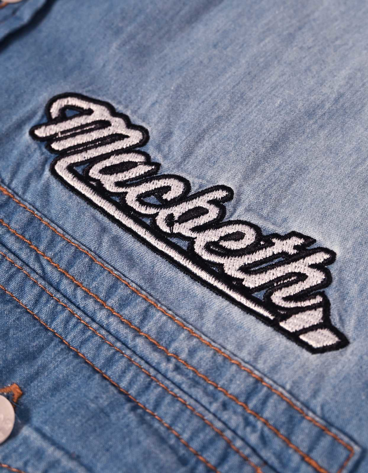 Picture of LIGHT CHAMBRAY POLO