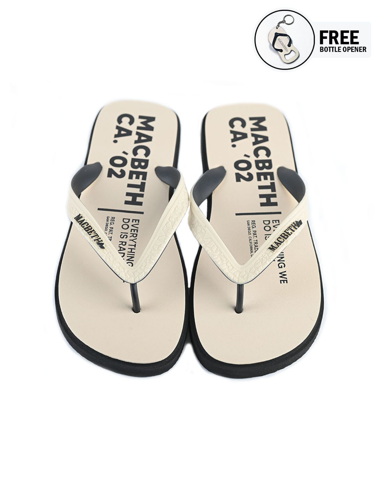 Picture of MACBETH MEN'S FLIP FLOPS - SAND BEACH (A58)