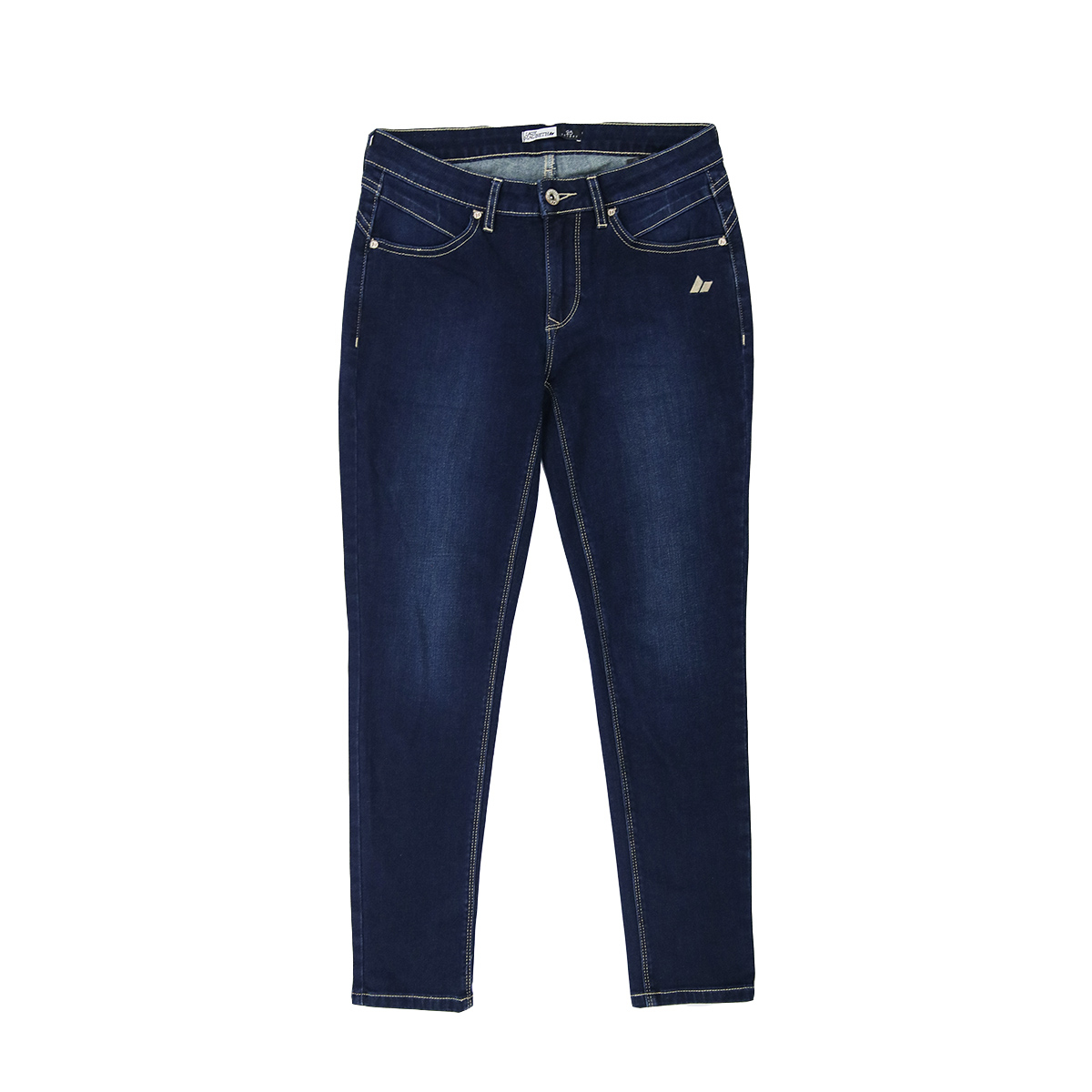 Picture of Dark Indigo High Waist Ankle Skinny