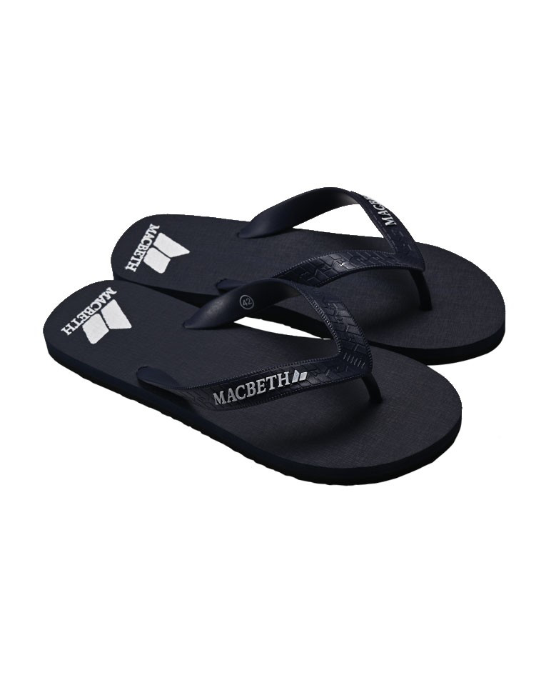 Picture of Macbeth Men's Flip Flops - NAVY BLUE