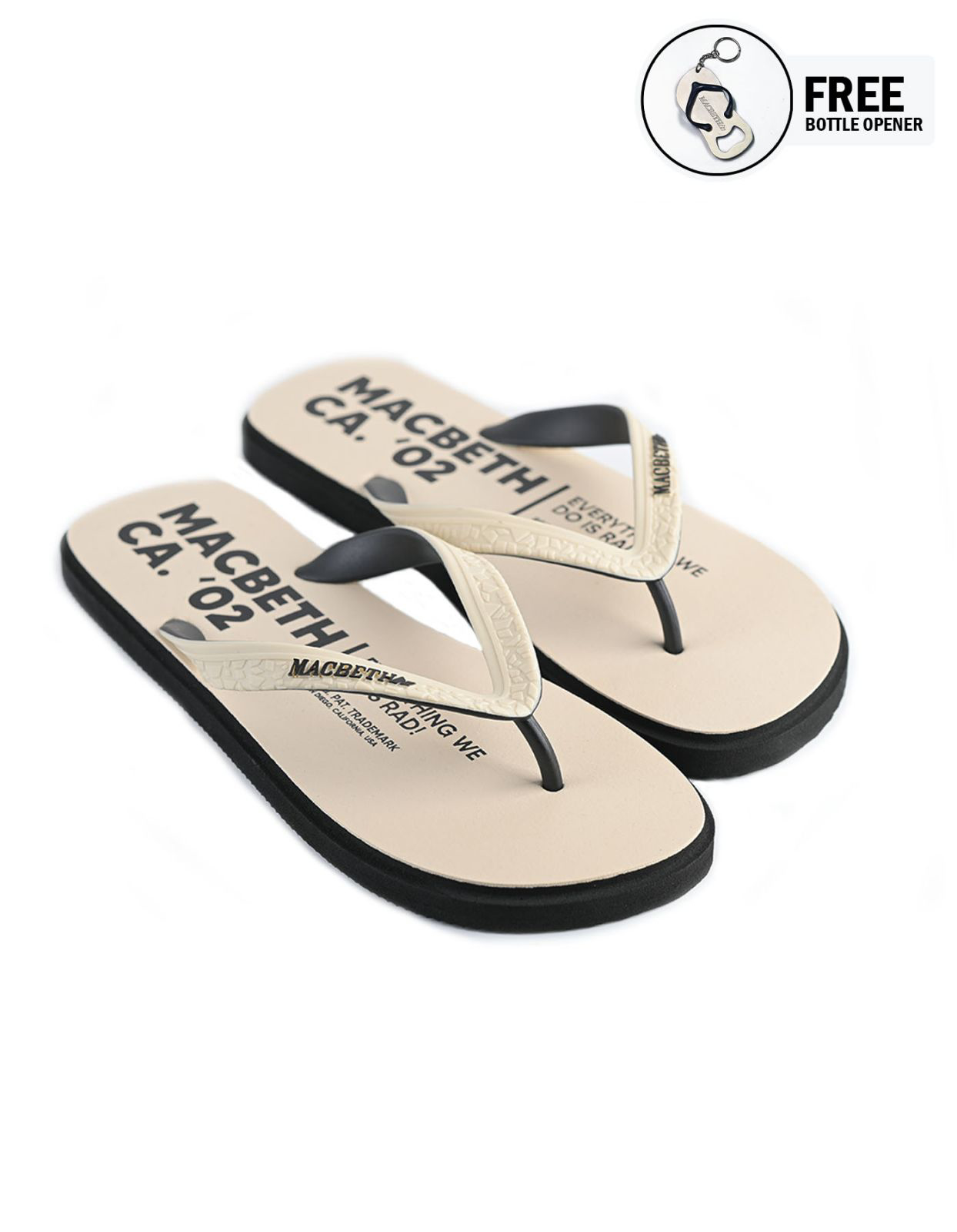 Picture of MACBETH MEN'S FLIP FLOPS - SAND BEACH (A58)