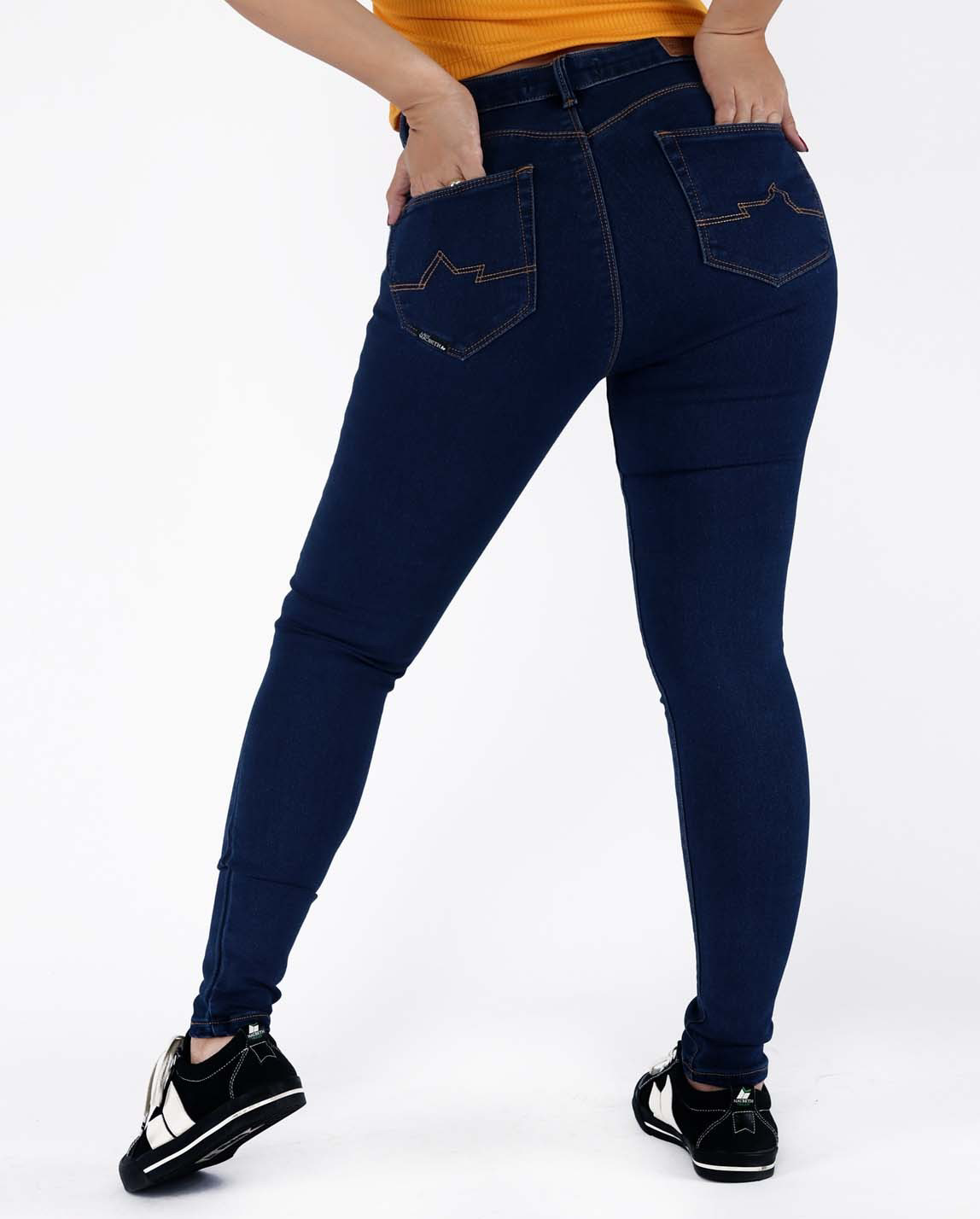 Picture of MEDIUM ENZYME HIGH WAIST SUPER SKINNY