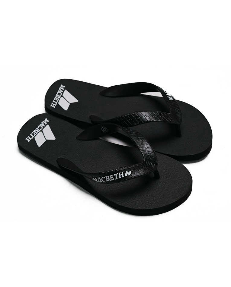 Picture of Macbeth Men's Flip Flops - black