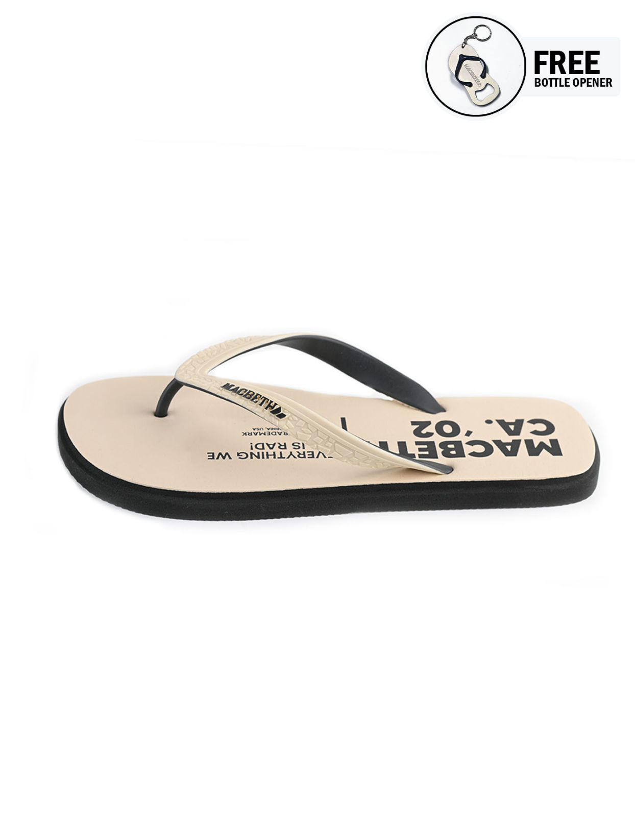 Picture of MACBETH MEN'S FLIP FLOPS - SAND BEACH (A58)