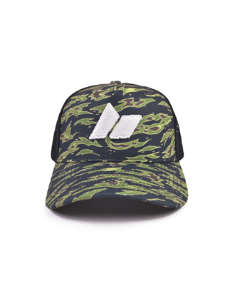 Show details for CAMOUFLAGE TRUCKER CAP