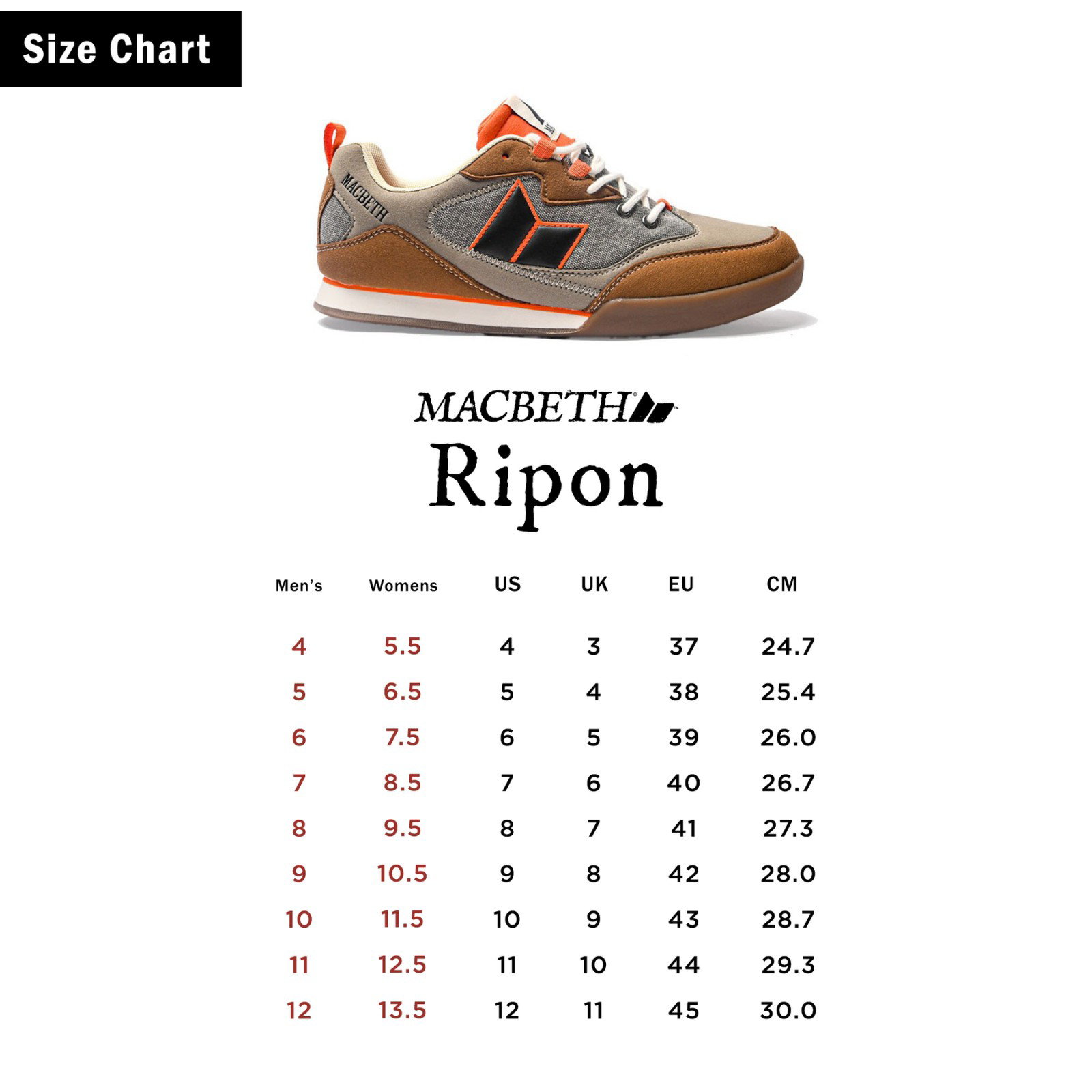 Picture of RIPON ( Brown / Khaki / Orange / White )