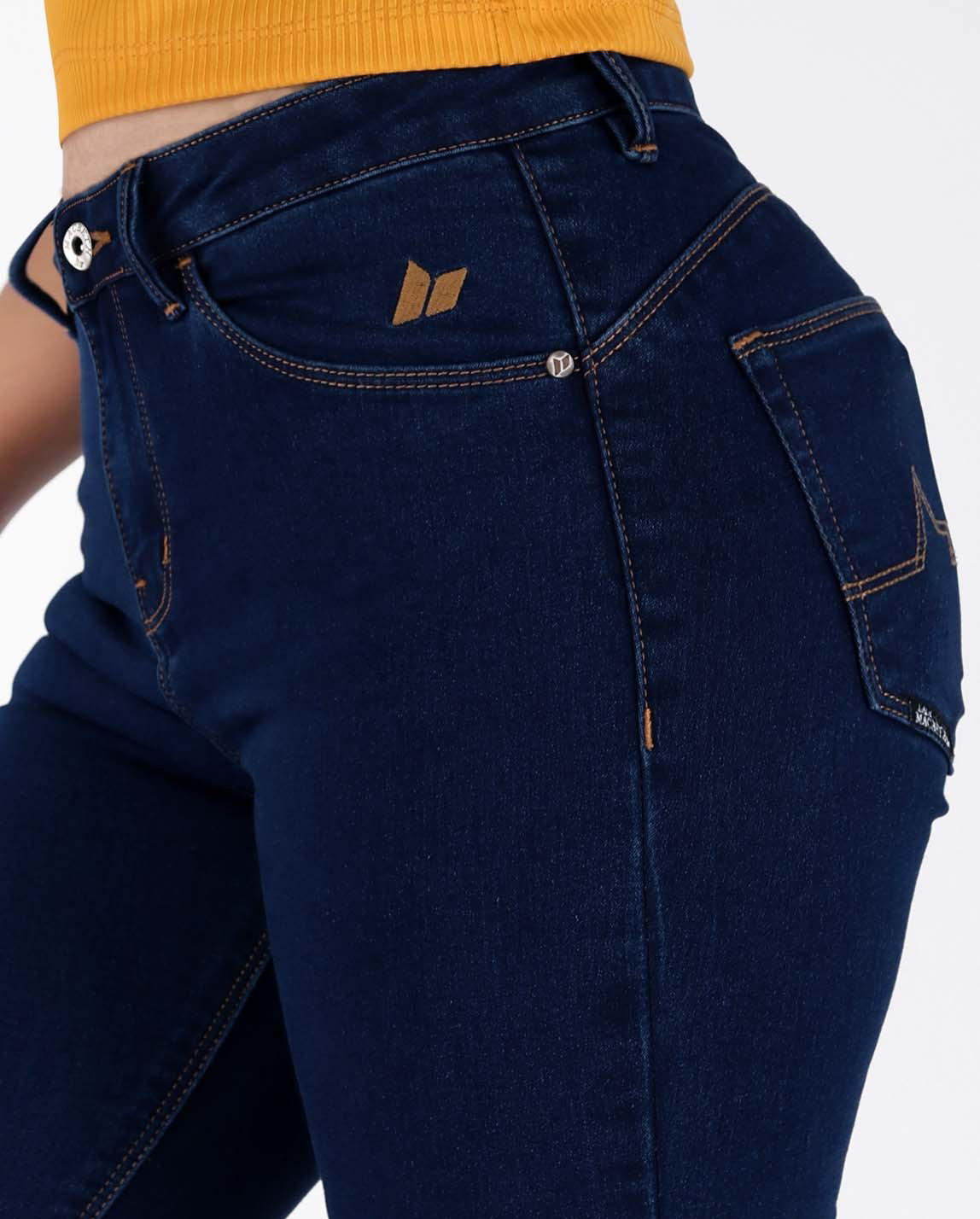 Picture of MEDIUM ENZYME HIGH WAIST SUPER SKINNY