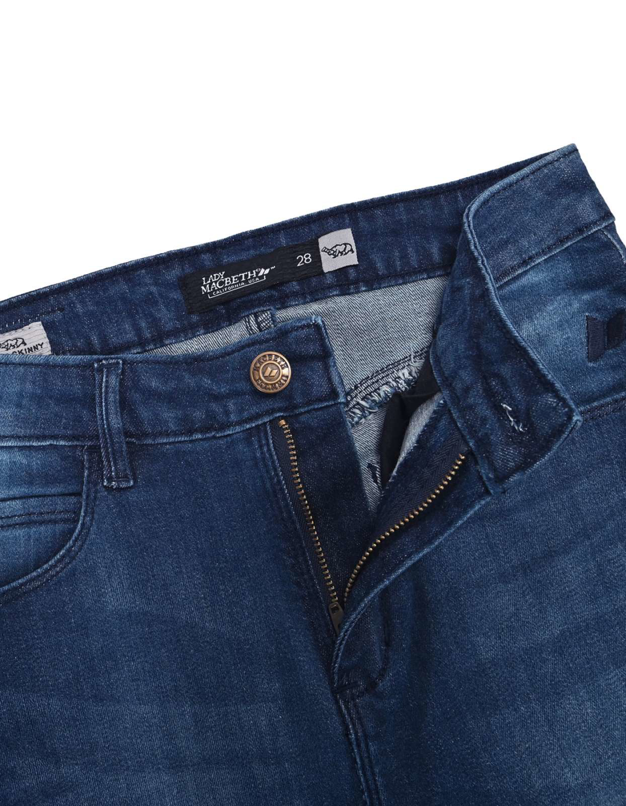 Picture of MEDIUM ENZYME HIGH WAIST ANKLE SKINNY