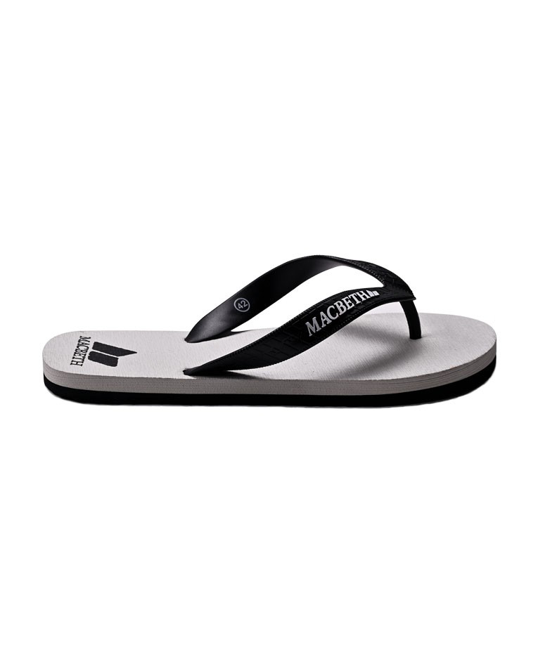 Picture of Macbeth Men's Flip Flops - white