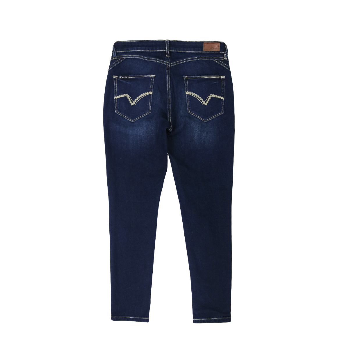 Picture of Dark Indigo High Waist Ankle Skinny