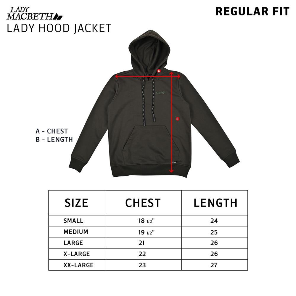 macbeth t shirt size chart