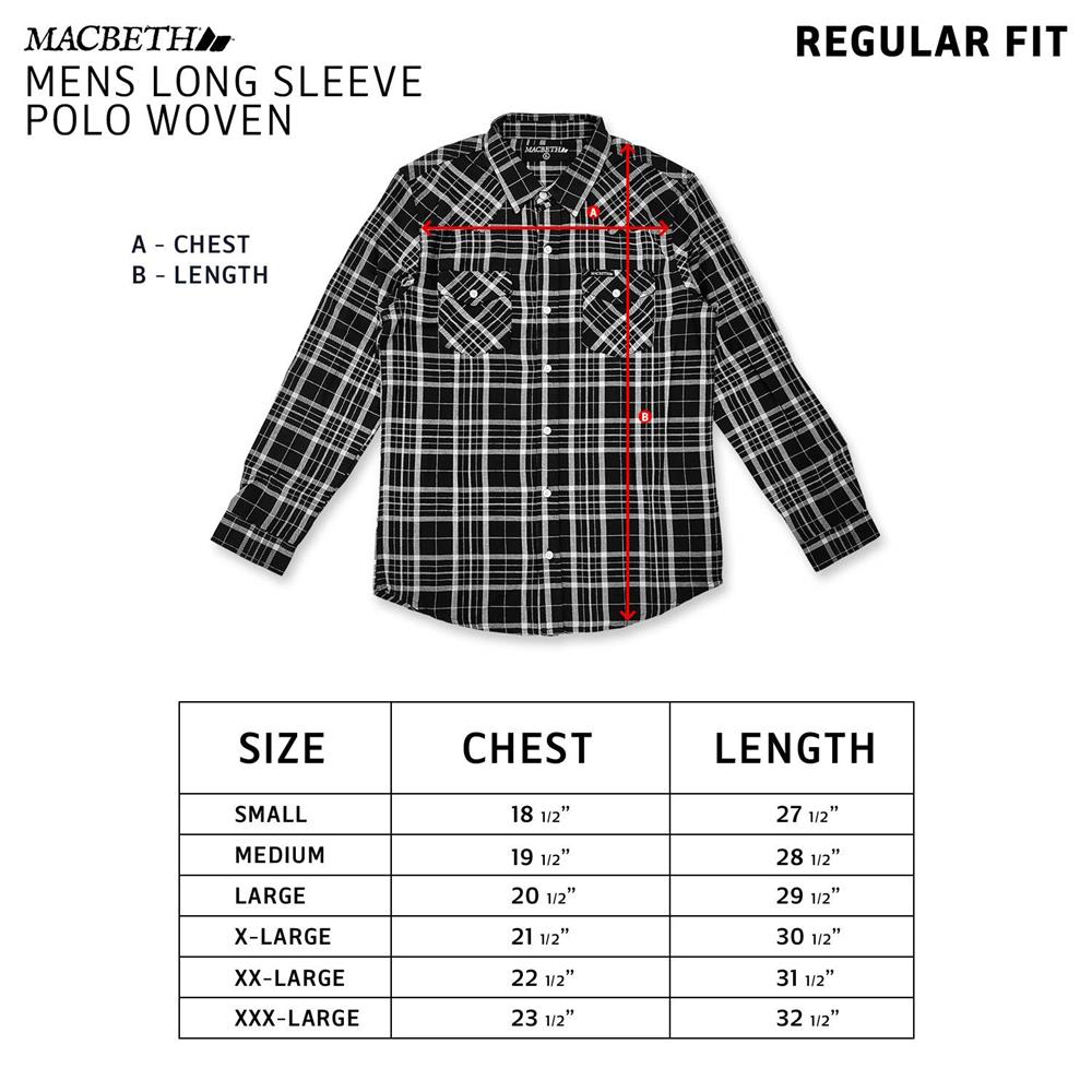 Long Sleeve Polo Woven | Macbeth Philippines - Apparel, Footwear and More